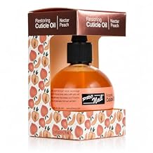 PRO NAIL - Cuticle Revitalizing Oil for Nails, Peach, 2.5 Oz - Professional Strength, Pedicure and Manicure - Moisturizes and Strengthens Nails and Cuticles - Soothing and Nourishing