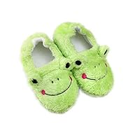 LZSYC Toddler Girls Froggy Slipper,11-12 Little Kid
