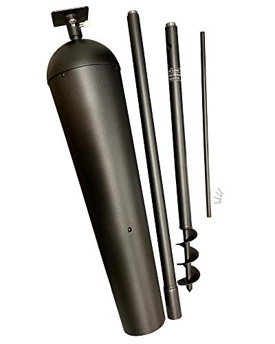 Jcs Wildlife Ultimate Eastern And Western Bluebird House With Denali Squirrel Proof Mounting Pole Kit - Garden Birdhouse And Pole Combo (Brown And Brown) #TOP4