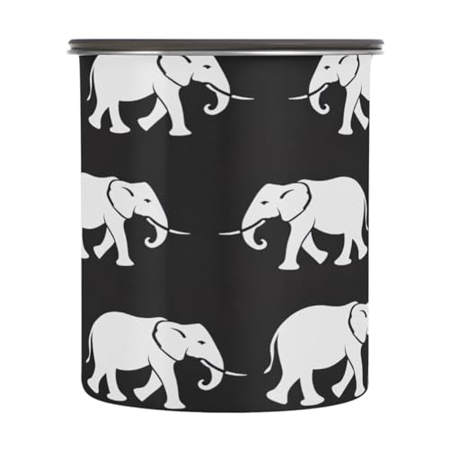 Contenedor hermético para café Qilmy acero inoxidable 17oz miniatura 2