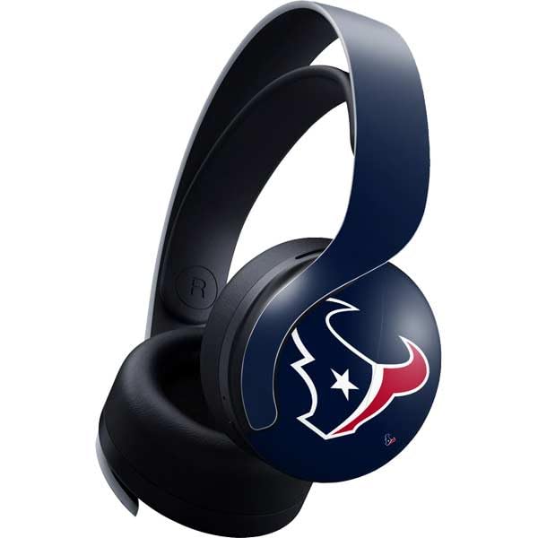 Skinit Decal Gaming Skin Compatible with Pulse 3D Wireless Headset for PS5 - Officially Licensed NFL Houston Texans Large Logo Design