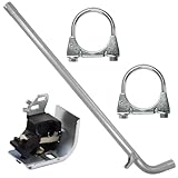 Schalldämpferset Auspuff Abgasrohr für Renault Megane 3 III 2008-2015 1.5 dCi 1.6 dCi 1.9 dCi