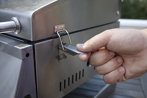 Cuisinart Chef's Style Tabletop Portable Propane Grill, 20,000 BTU Stainless Steel 2-Burner Outdoor Gas Grill for Camping, Tailgates, BBQ, Hassle-Free Setup, Twist-Start Ignition, CGG-306 - Image 8