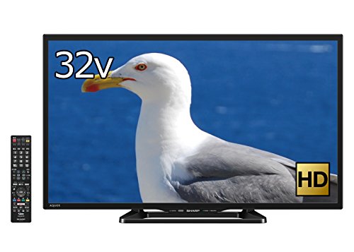 シャープ 32V型 AQUOS ハイビジョン 液晶テレビ 外付HDD対応(裏番組録画) ブラック LC-32W35-B