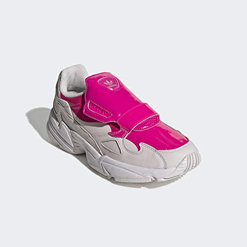 adidas Womens Falcon Rx Slip On Sneakers Shoes Casual - Pink - Size 7 B - Image 4