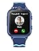 Reloj Inteligente GPS y Llamadas Smartwatch Teléfono Reloj 4G con WiFi Videollamada SOS Clase Modo Notificación de Vibración, Regalos para Niños y Niñas 5-12 Años (Azul)