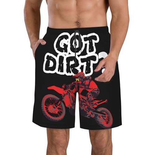 Outer Space Solar System Men'S Swim Shorts Beach Trunks Quick Dry Hawaiian Swimming Shorts with Pockets