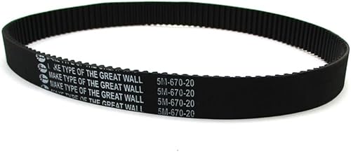 Miniatura 4 de DJ-Motor 2 correas de transmisión de scooter de gas 5M-670-20 para Bladez Moby S XL 33cc 35cc 40cc Powerboards Mini Moto Pocket Bike