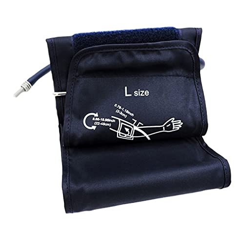 Reemplazos de Monitor de Manguito de Presión Arterial de Brazo Extra Grande para Adultos Azul Oscuro 22-48 cm Cover