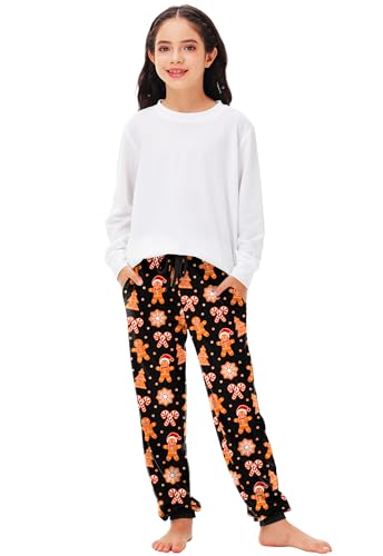 Image of Deerose 4th of July Pants American Flag Drawstring Sweatpants with Pockets 5-14 Years