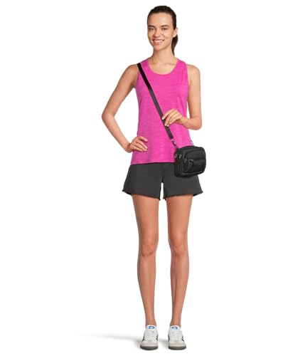 Image of Baggallini Triple Zip Small Crossbody Bag for Women - Lightweight Convertible Fanny Pack Belt Bag