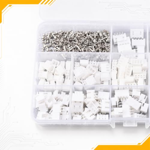 Carcasa de conector de cable XH2.54mm y terminales para montaje de cableado electrónico 4