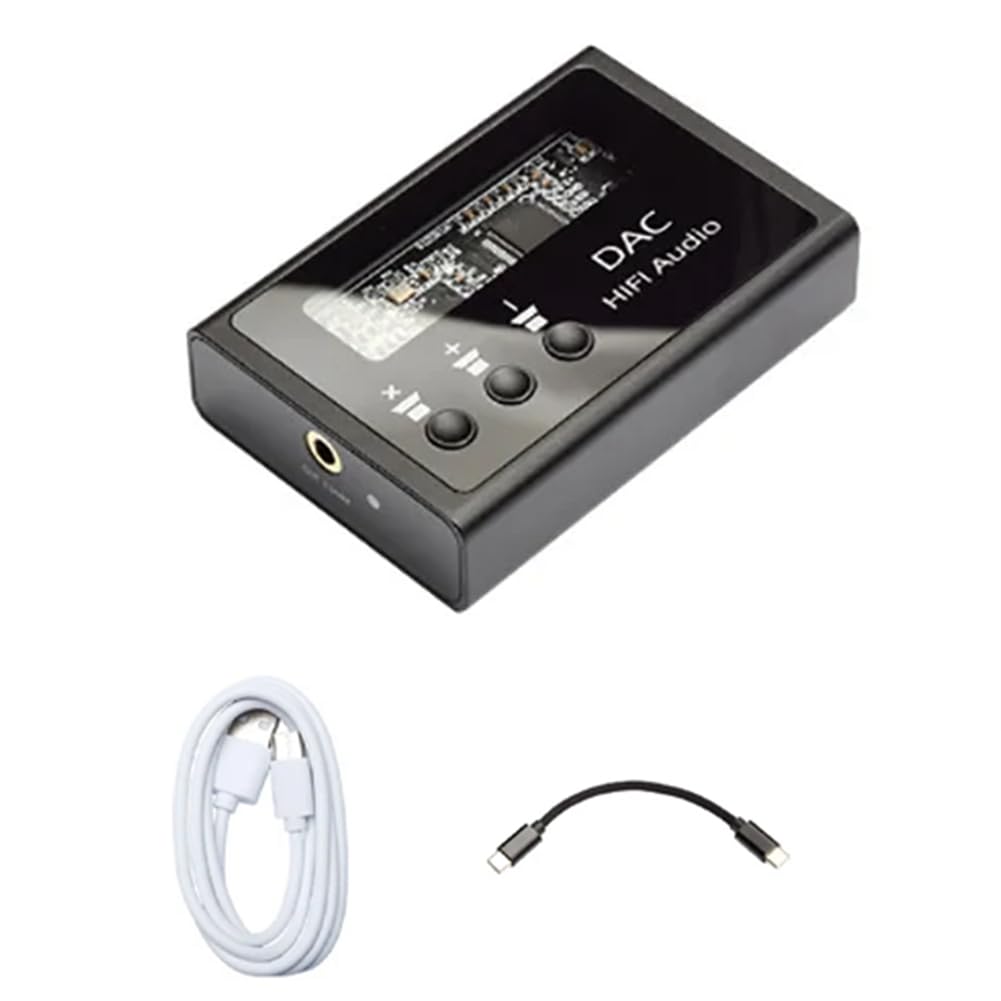 Decoder HiFi per Telefono Cellulare Scheda Audio per Computer Amplificatore per Cuffie DAC Audio di Febbrile MAX97220USB Asincrono Es9018
