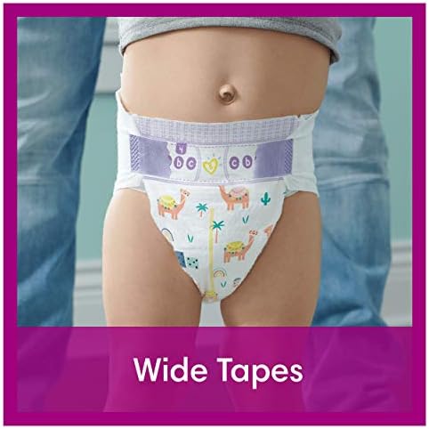 Pampers Baby Nappies Size 4 (9-14kg/20-31Lb), Active Fit, 168 Nappies, MONTHLY SAVINGS PACK, Pampers Trusted Fit and Comfort For Your Wild Child