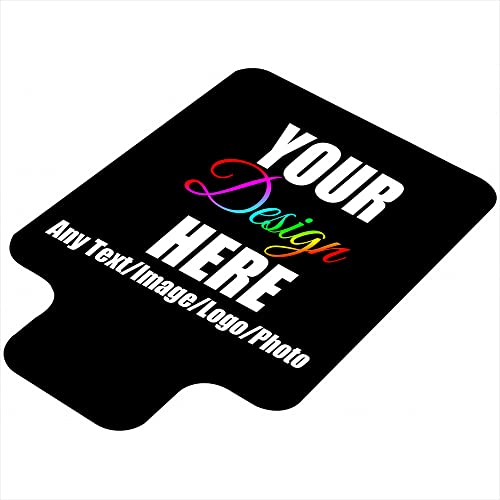 Amapark Custom Office Chair Mat For Hardwood Floor And Tile Floor, 3D Print Personalized With Text Photo Computer Office Desk Chair Mat For Home And Office Use, 36" X 48" With Lip Rectangle, Black #TOP2