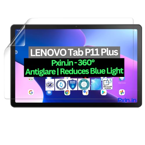 Image of Pxin Tablet Anti Bluelight and Anti Glare Screen Guard compatible with LENOVO Tab P11 Plus | BLUVLightblock Tech | Scratch Proof | Prevents bluelight | Eye Protection | No Dry Eyes