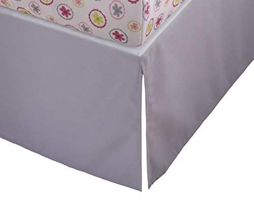 Storkcraft Crib Skirt, Gray