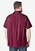 KingSize Men's Big & Tall Check Short-Sleeve Sport Shirt - 2XL, Rich Burgundy Check