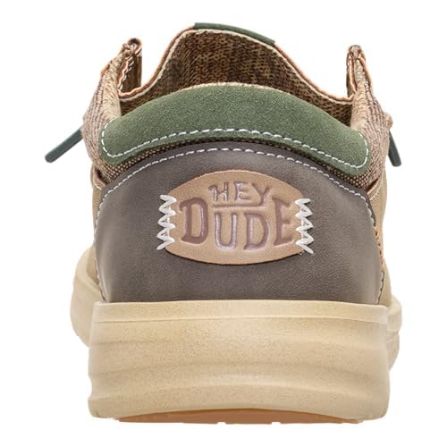 HEYDUDE Men's Paul | Men’s Shoes | Men's Lace Up Loafers | Comfortable & Light-Weight