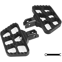 Rider Foot Pegs for Harley Softail 2018 Later Slim/Lower Rider/Street Bob/Fat Bob/Sport Glide with Board-To-Peg Conversion Kit P/N 50501640For Rider