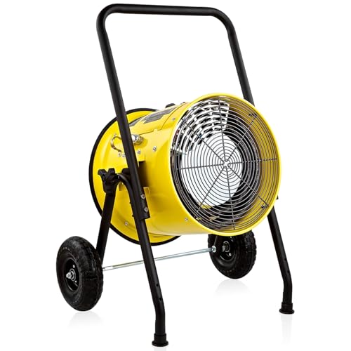 DR. INFRARED HEATER DR-PS11024 Salamander Construction 10000-Watt, Single Phase, 240-Volt Portable Fan Forced Electric Heater