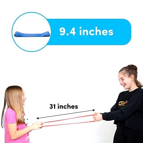 Chair Bands For Kids With Fidgety Feet 3 Pack | Fidget Chair & Desk Band | Stretchy Bands for Your Feet | For Kids with ADHD, ADD, SPD, Autism