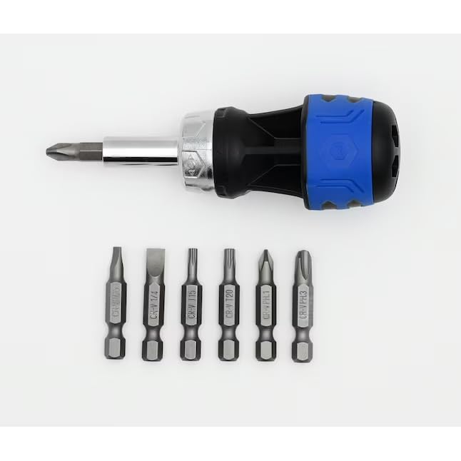 K.balt 7-in-1 7-Piece Ratcheting Multi-bit Screwdriver Set