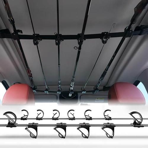 OJYDOIIIY Fishing Rod Racks for Car Quick-Clip System Fishing Pole Holders for SUV MPV Van & Truck