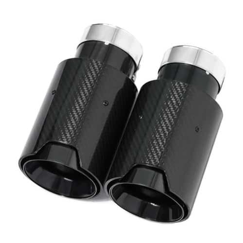 Embouts d'échappement en carbone brillant pour magnifier votre BMW