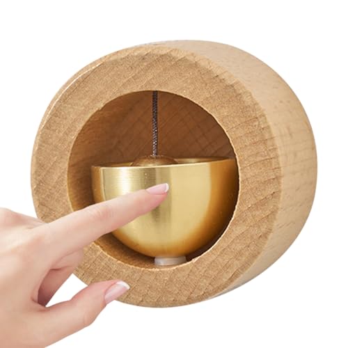 Campana de los comerciantes Bell para la apertura de la puerta, campanillas de puertas de madera cuando se abre la puerta, la puerta de viento magnética Belling Bells Bells Metal Toilmell for Home