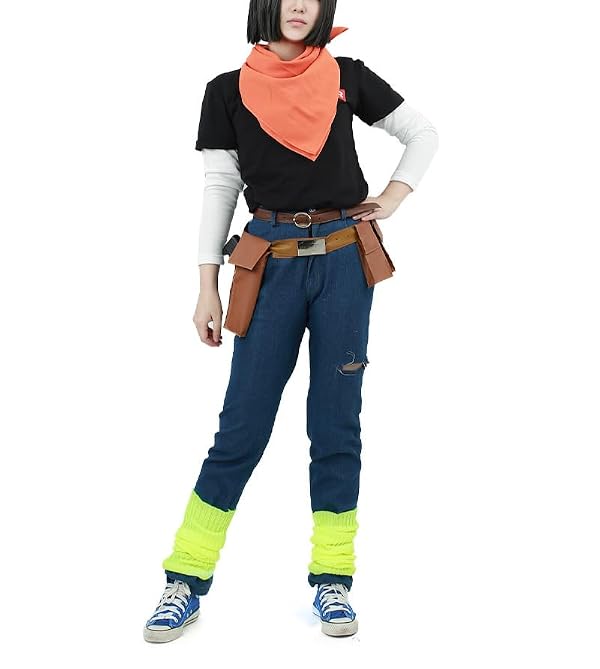 miccostumes Men's Costume Anime Cosplay Uniform Set Shirts With Bandanna And Belt ML by miccostumes - Used condition - US$35.89