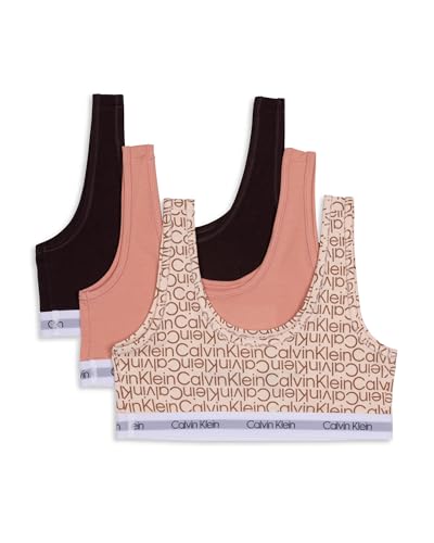 Calvin Klein Girls' Classic Cotton Bralette 3-Pack2