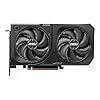 MSI NVIDIA GeForce RTX 5060 Ti 16G Shadow 2X OC Plus Carte Graphique - 16 Go GDDR7 (28 GB/s /192 Bits), PCIe 5.0 - Double Ventilateur (2X Ventilateurs STORMFORCE), HDMI 2.1b, DisplayPort 2.1b