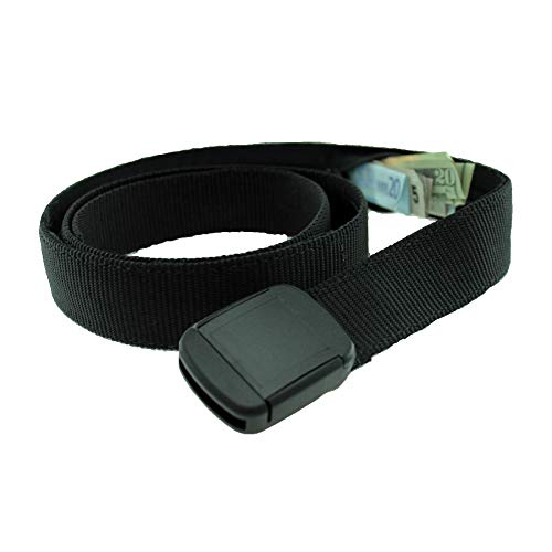 Thomas Bates Big and Tall Hiker Money Belt (Black) by Thomas Bates - Used condition - US$22.99