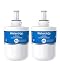 Waterdrop NSF 53&42 Certified Refrigerator Water Filter, Compatible with Samsung DA29-00003G, Aqua-Pure Plus DA29-00003B, HAFCU1, DA29-00003A, Advanced, Pack of 2