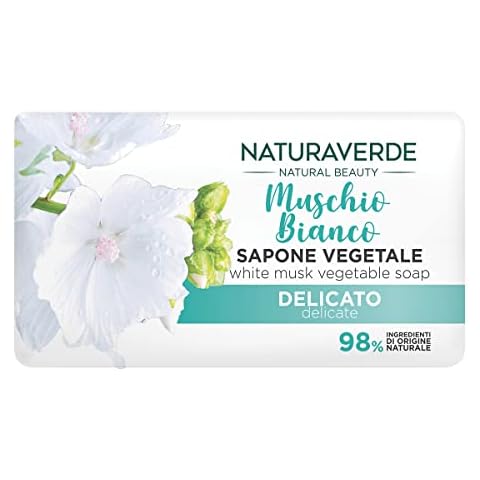 Naturaverde | Natural Beauty Pflanzenseife mit weißem Moschus Cover