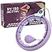 Swiss Activa+ Smart Hula Hoop mit Zähler S5- Hula Hoop der Nicht runter fällt - Smart Hula Hoop Reifen Erwachsene mit Gewicht und Noppen - Fitness Hoola Hoop Reifen zum Abnehmen - Smart Hoop