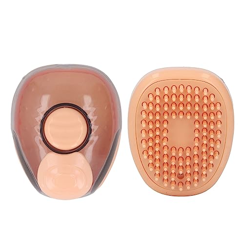Dispensador de Xampu de Lavagem, Escova de Banho de Massagem, Conforto de Massagem, Economia de Espa