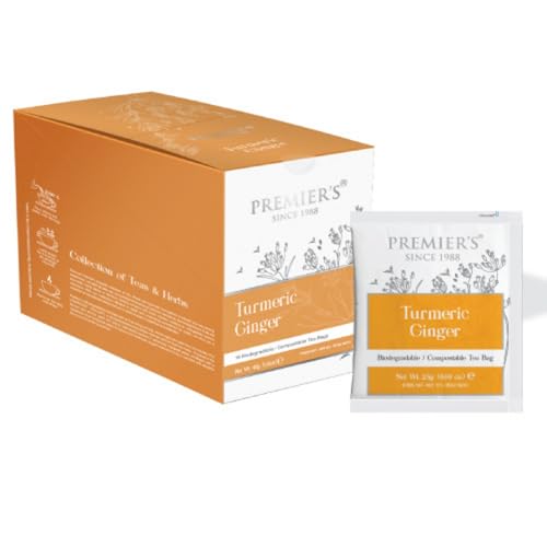 Té herbal con cúrcuma y jengibre 16 saquitos miniatura 1
