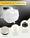CZTHQP 603-838 Coolant Reservoir Tank Compatible with Chrysler 200 2015-2017, 68096261AA Engine Water Reservoir Tank with Lid Replacement for Jeep Cherokee 2014-2018