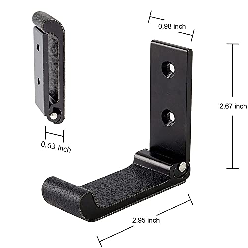 Deyoungarbeit 4-Pack Gun Magnet 46Lbs Rated Magnetic Gun Mount + 8-Pack Gun Rack Wall Mount - Gun Racks Folding Shotgun Hooks Hangers Anti-Scratch #TOP5