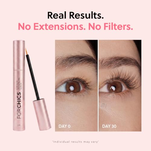 ForChics Eyelash Growth Serum – Peptide-Based, Hormone-Free, 3mL — view 4