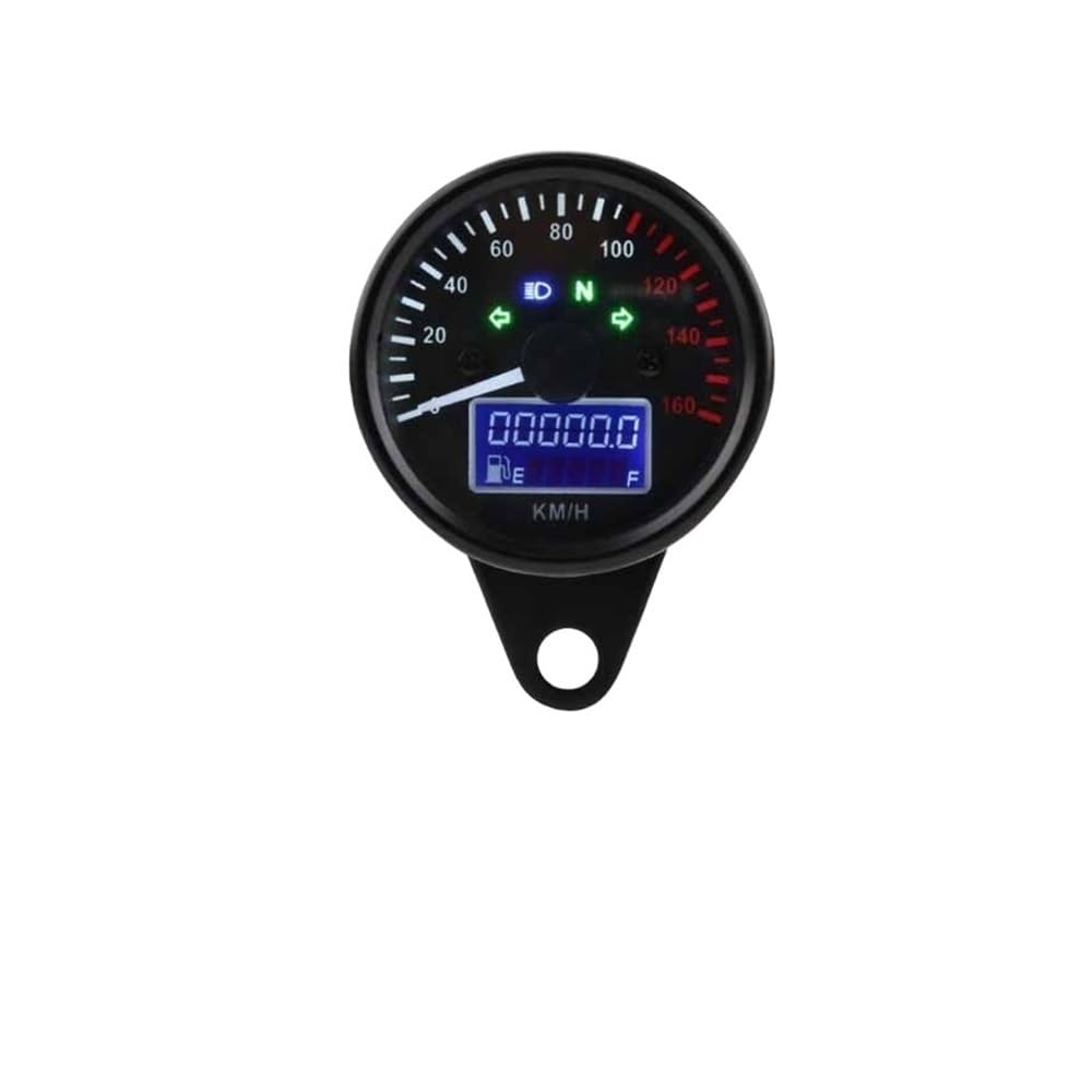 Contagiri moto strumento Contachilometri digitale a LED per motocicletta contagiri misuratore del carburante
