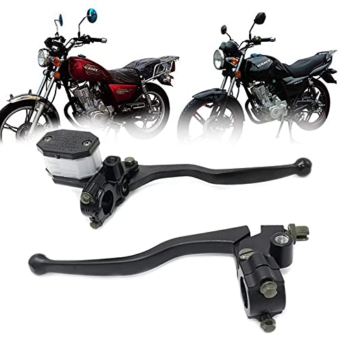 EEASSA Guidão de freio de embreagem de motocicleta GN125 Motocicleta Universal Alavanca de embreagem