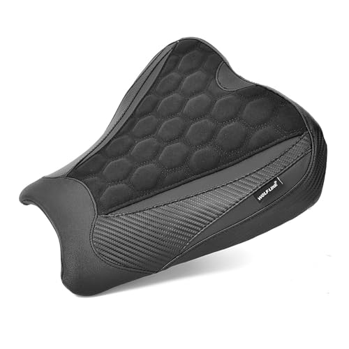 Coussin de siège solo ZX4RR en cuir synthétique étanche contre l'usure du carénage