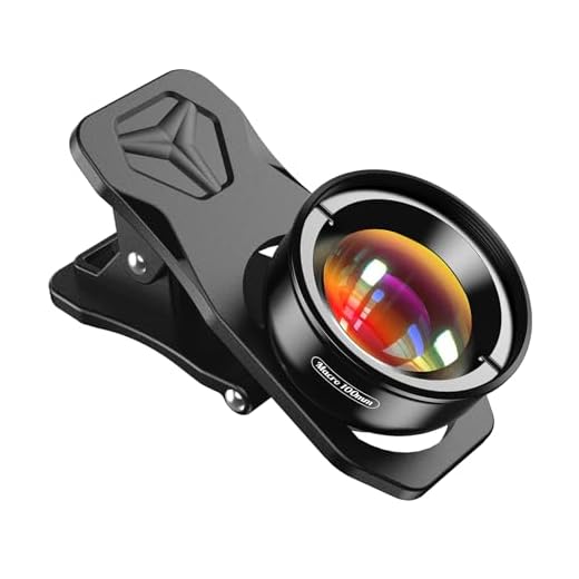 APEXEL Professional Macro Photography Lens for Smartphone, Macro Lenses for iPhone, Samsung, Galaxy, Oneplus, Android Phone(Fits for Almost All Phone), Cell Phone Lens Attachment for iPhone