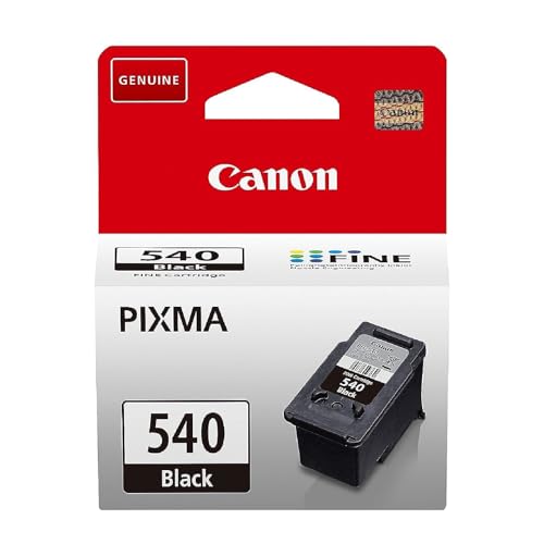 Canon Ink - Cartucho de tinta negro original PG-540 - Imprime hasta 180 páginas A4 (1 x cartucho) - Compatible con impresoras Canon PIXMA