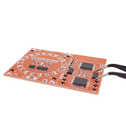 Image of Gikfun DIY SMD SMT Welding Practice Soldering Skill Training Board NE555 CD4017 Water Flowing Led DIY Kit EK1885 (Pack of 2)