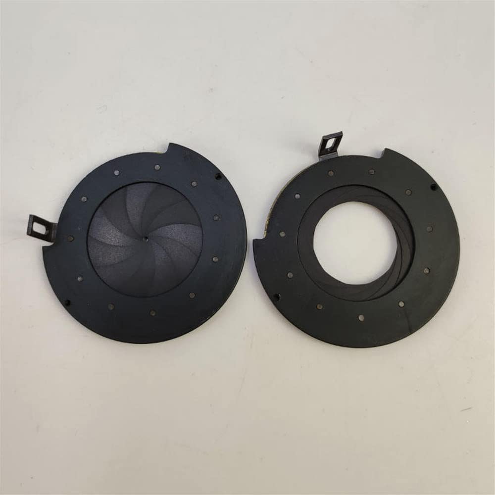 Accessori per microscopi 1 PZ 2-29mm Amplificazione Zoom Iris Ottico Apertura A Membrana Condensatore 11 Lame Digital Camera Monitor Microscopio Adattatore Durata e Prestazioni affidabili
