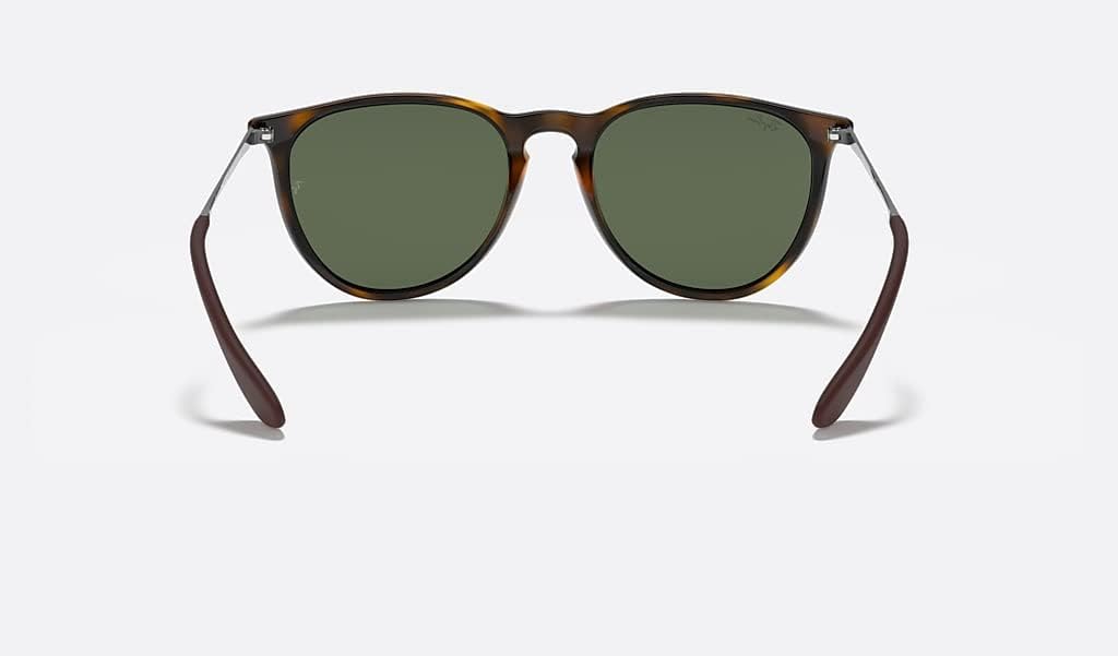 Ray-Ban RB4171 ERIKA Sunglasses For Women+ BUNDLE with Designer iWear Eyewear Care Kit 50 Light Havana/Green 54 Millimeters